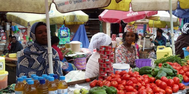 auf dem Markt in Gisenyi in Ruanda